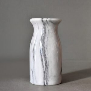 Makrana White Albeta Marble Vase