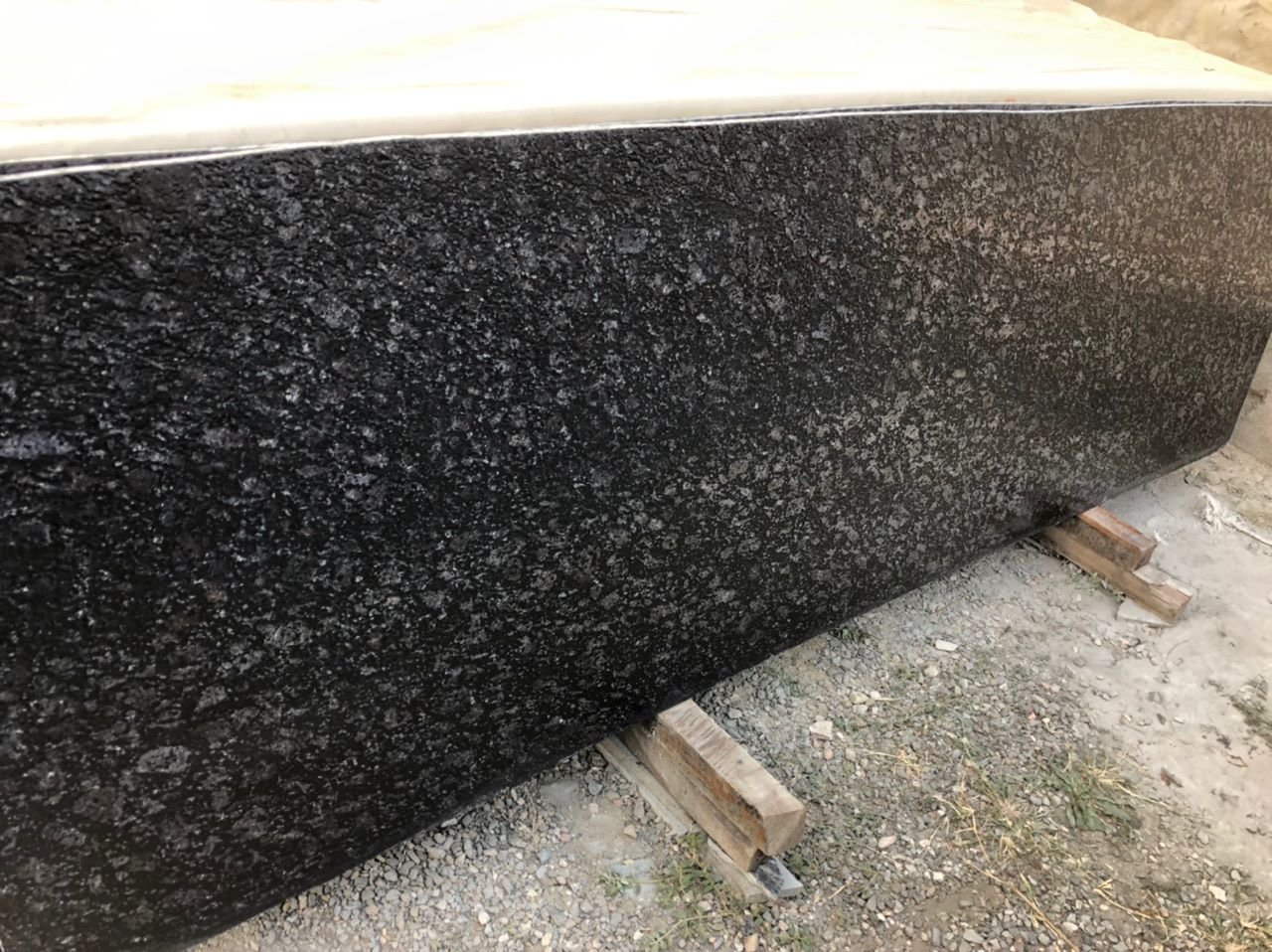 Majestic black leather