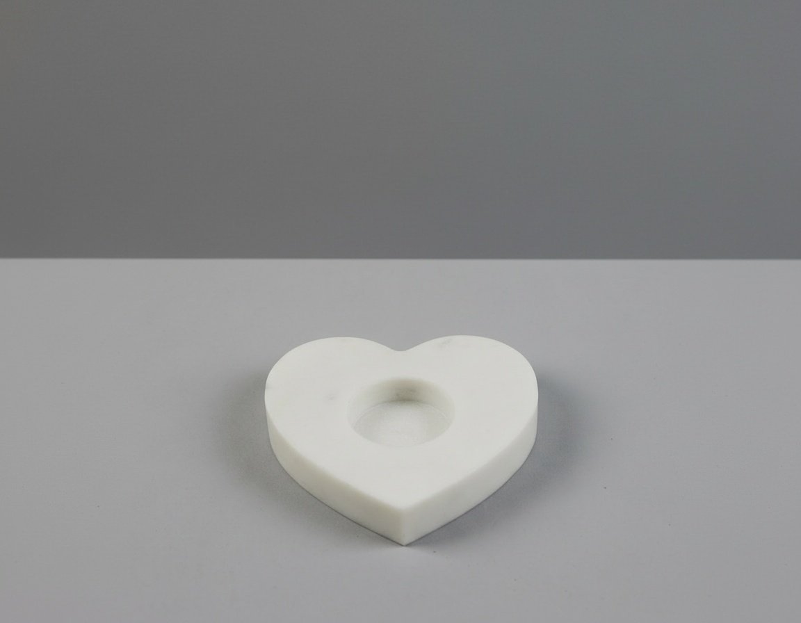 Handcrafted Heart Tea Light Holder