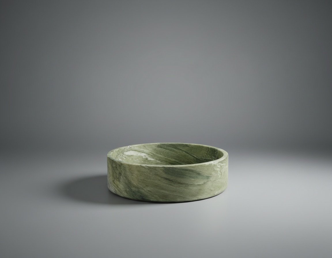 Emerald Green Vessel Sink Bowl – Modern Bathroom Vanity Countertop Basin