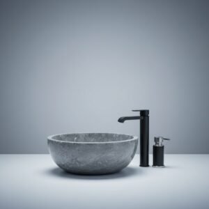 Grey Marble Sink – Natural Stone Basin