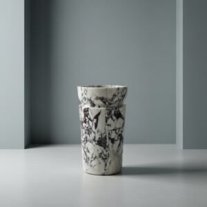 Calacatta Viola Marble Designer Display Pedestal